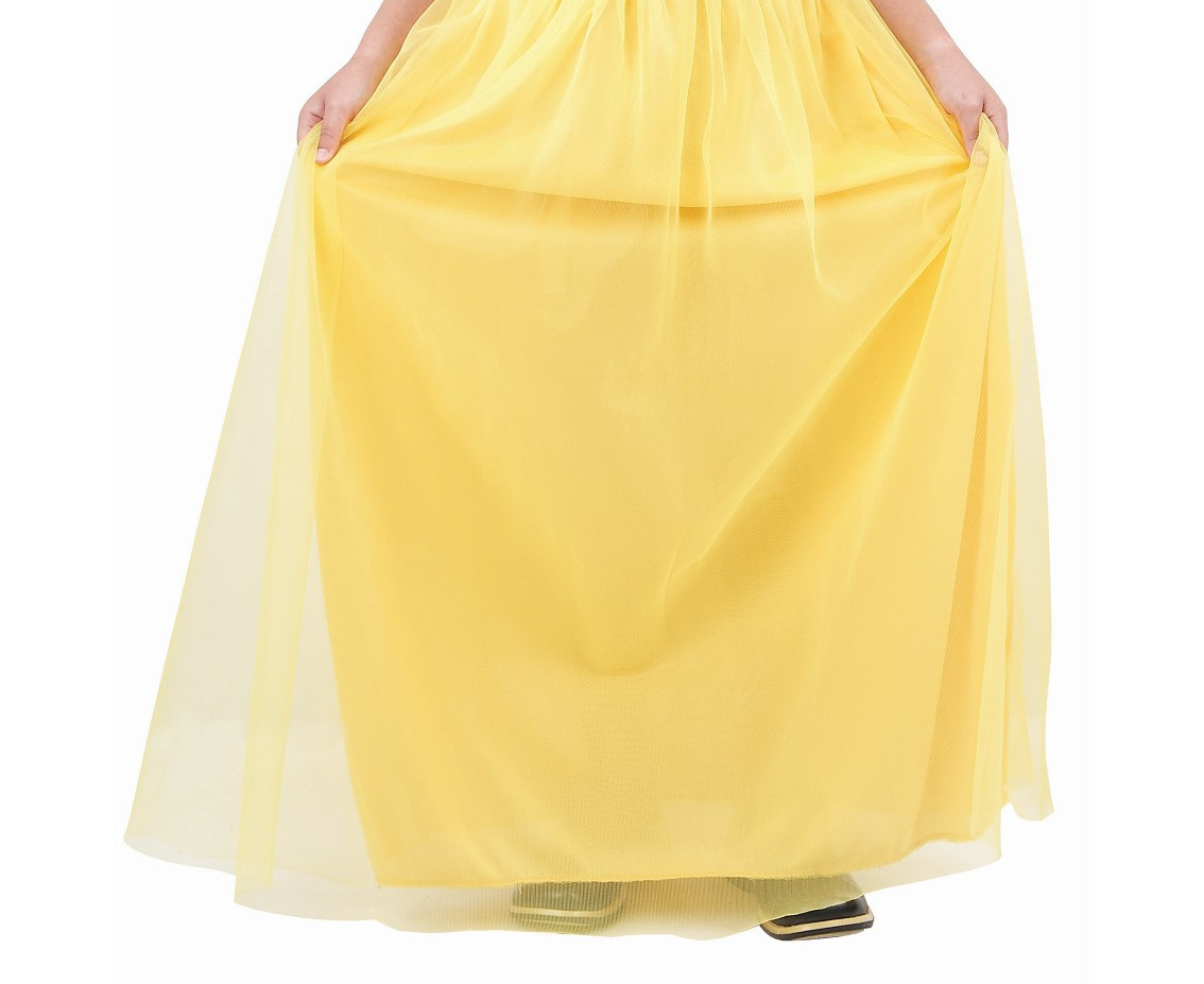 Role play-set for kids Elegant Princess Snow White (dress with collar, hairband), size 110/120 cm